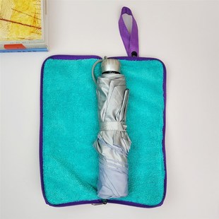 装 雨伞收纳包三折手拎雨伞袋吸水便携可折叠吸湿伞套定制logo印字