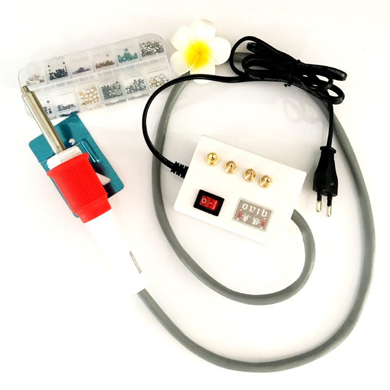 烫钻器带吸钻 升级版烫钻枪 点钻笔C 真空DIY点钻工具  贴钻工具