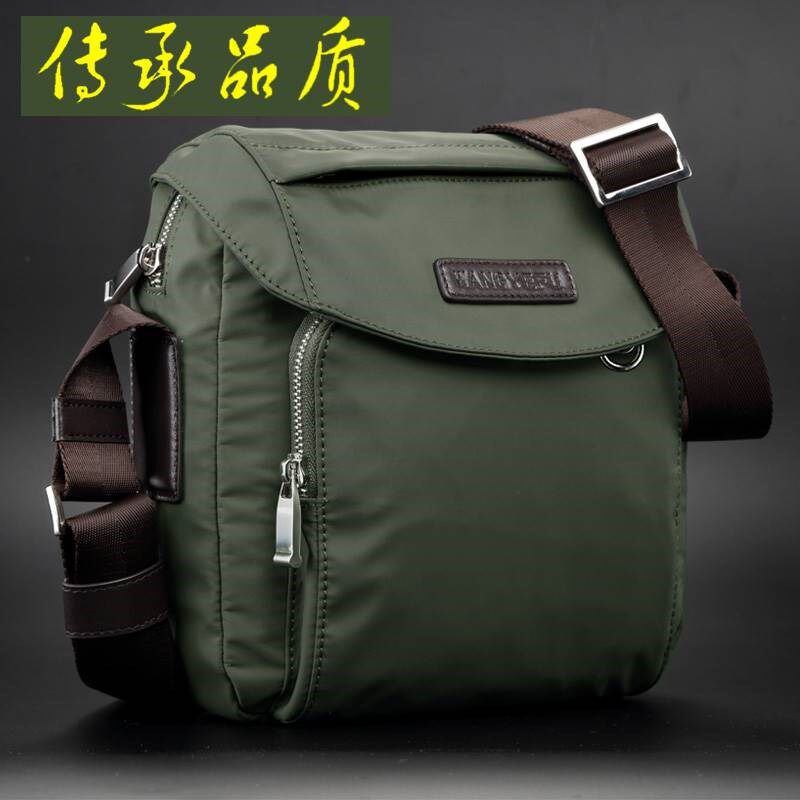 男休闲单肩包 防水尼龙包 男包 男士帆布牛津布包 男斜挎包