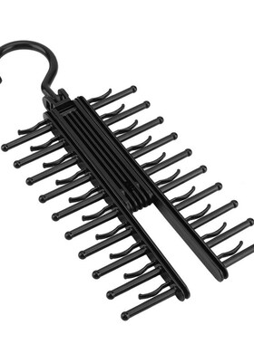 Zerodis Belt Hanger Rack Tie Hanger Scarf Rack 360 Degree Ro