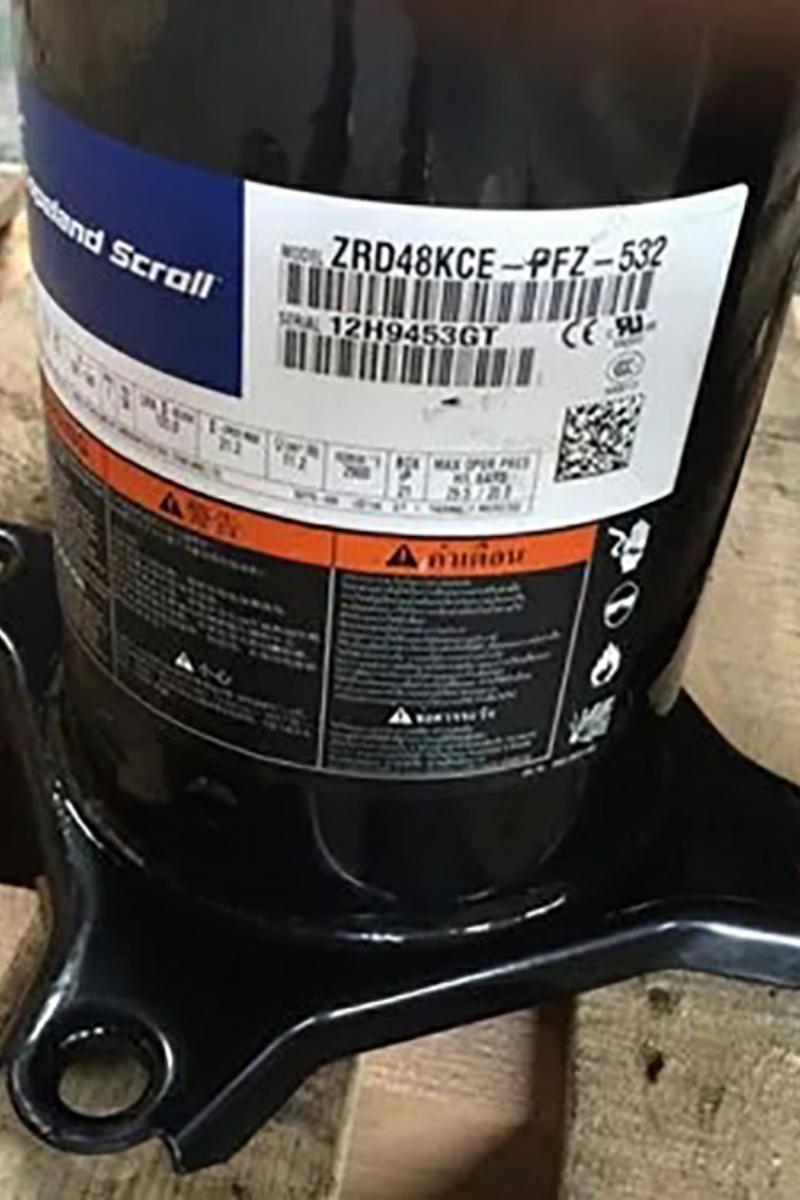ZRD42KC-PFJ-532 ZRD48KC-PFZ-532全新220V4匹谷轮数码涡旋压缩机属于什么档次？