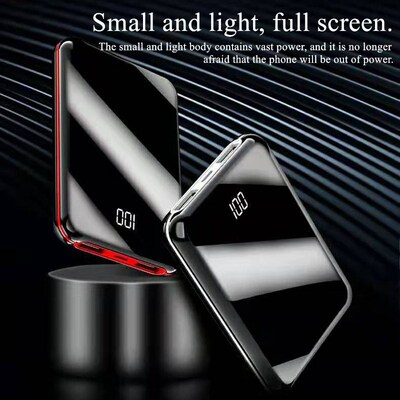 Power-Bank Mobile-Phone-Charger 30000 Mah External-Battery X