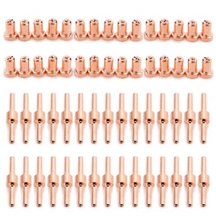 Long Tip Electrodes Extended Cutter Copper Red PCS Plasma