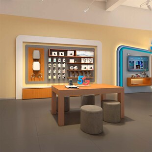 电信智能家居展示柜智慧家庭体验区手机展示桌体验柜受理台席新款