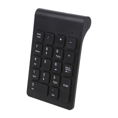 New  Portable 2.4G Wireless Digital Keyboard USB Number Pad