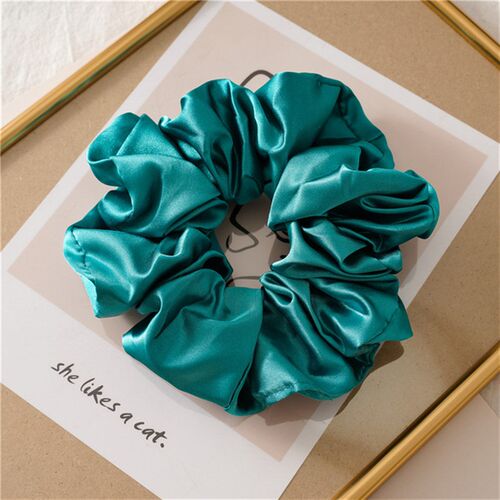 小众高货silk scrunchie pack headband hair accessories band f