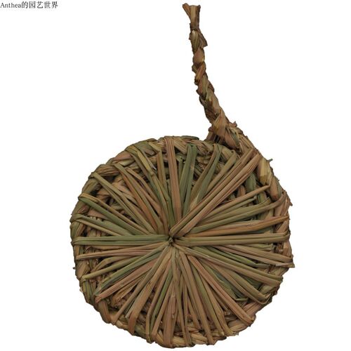草蒲团稻草垫子飘窗垫子茶艺垫子打坐草垫北欧草垫摆件禅意草垫子