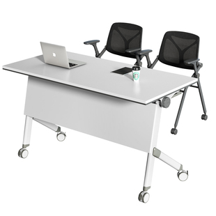 折叠培训桌培训桌椅长桌子工作台课桌椅可移动折叠拼接会议桌