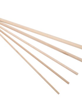 10pcs 30cm Long DIY Wooden Arts Craft s Dowels Pole Rods Swe