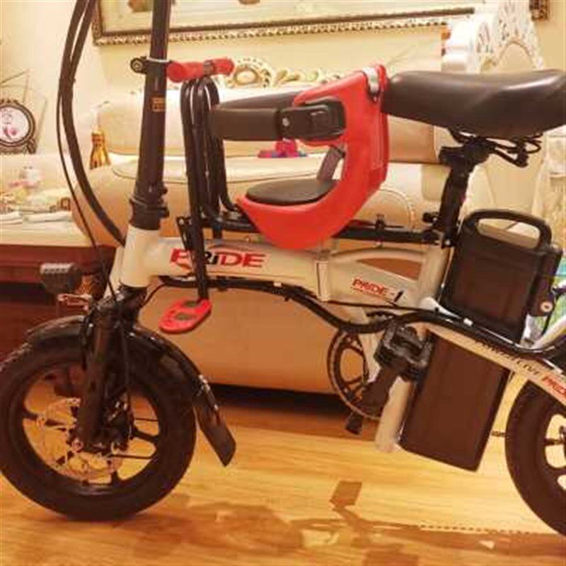 折叠电动车儿童座椅前置电动自行车宝宝坐椅代驾电车婴儿安全椅子