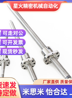 精密滚珠丝杆模组套装SFU1204 SvFU1605 SFU2005 2505 3205 4005