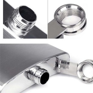 8oz 304 Stainless steel Vodka Cup Whisky Bottle Hip Flask Gi