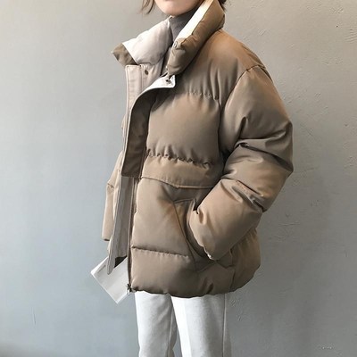 2022 Women's Winter Jacket Sreetwear Polyester Zipper St
