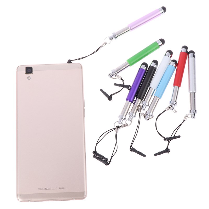 1pc 7.5 Cm Retractable Capacitive Stylus Touch Screen Teblet