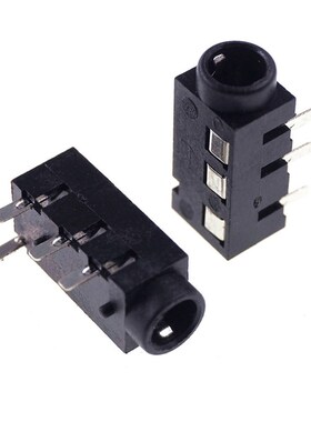 10 pcs TRRS 3.5 mm audio Jack Connector Through Holes PCB Ho