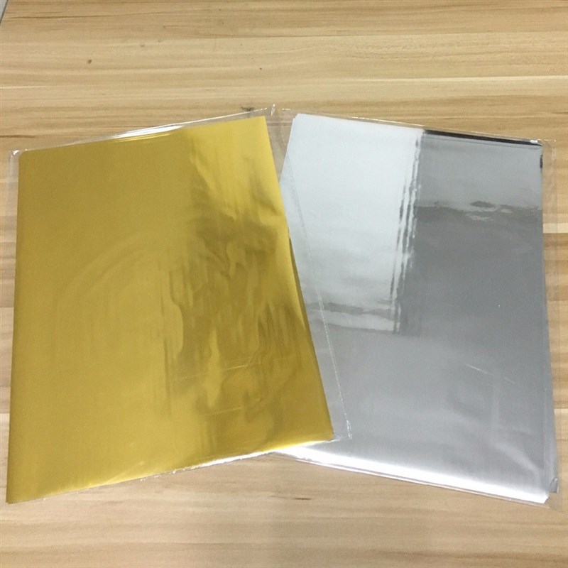 速发50Pcs New Gold Black Red Hot Stamping Foil Paper Laminat