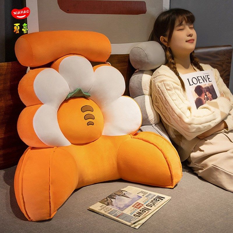 花朵床头靠垫软包靠枕大靠背垫宿舍儿童床上看书护腰靠背沙发抱枕,居家布艺,床头靠垫,淘宝优惠券,粉丝福利购,淘宝优惠卷