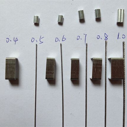 304不锈钢包胶软钢丝绳7*7股0.6包塑0.8mm*100米海钓鱼线耳机线