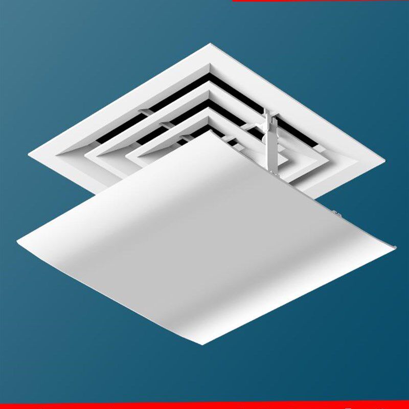 中央空调挡风板办公室吸顶天花机方形出风口冷气防直吹遮导风挡板