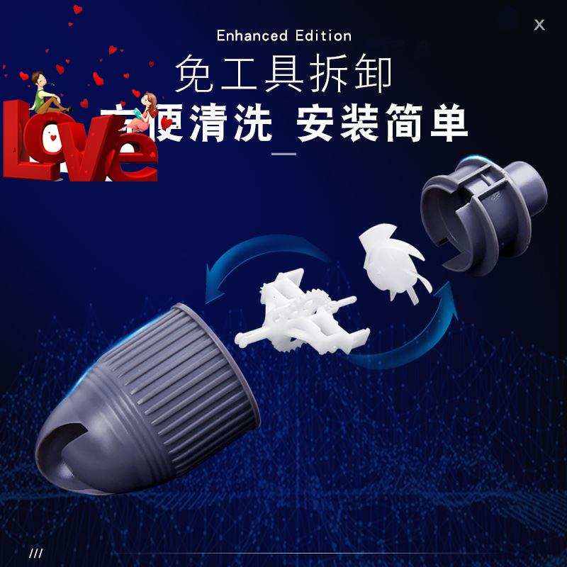 鱼缸360度旋转出水口配件造浪z头水族增氧箱小型造流器免动力缓流