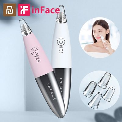 极速Xiaomi InFace Blackhead Vacuum Suction Dermabrasion Remo