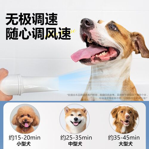 宠物吹水机吹干狗狗低噪洗澡吹风机用吹大型犬一体吹吸毛悦