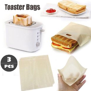 Bags Grilled Reusable 3Pcs Toaster Accessories for 速发BBQ