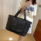 牛津布超大容量折叠旅行包健身游干湿分离包短途套拉杆行李衣物包