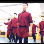 蒙古服装 男民族舞服演出r服艺考展示课马步舞蹈服筷子舞蒙古舞服