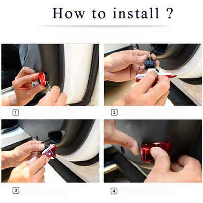 2X LED Car Door Courtesy Laser Decoration Logo Projector Gho