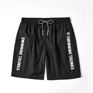 游泳装 泳裤 加肥加大五分泡温泉裤 防尴尬速干宽松大码 备 男2023新款