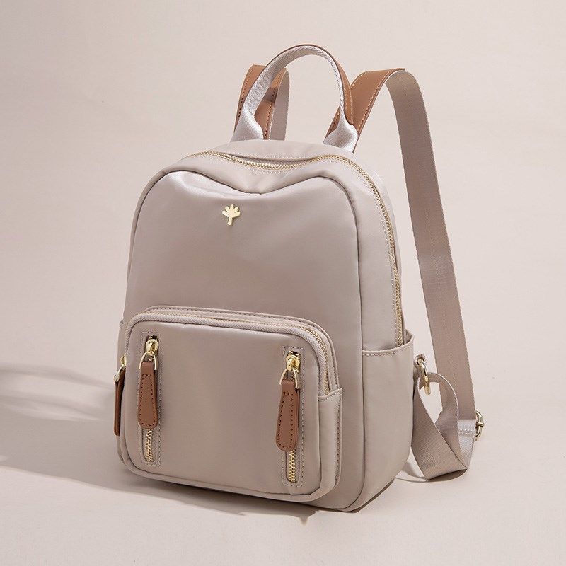 迷你双肩包女洋气上班通勤新款牛津布轻便小背包防盗旅行学生书包