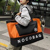 大容量旅行包女运动健身训练背包潮住校生手提行李收纳袋斜挎包男