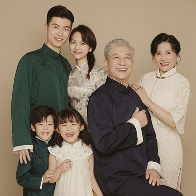 2024年影楼全家福样片客样亲子照孕妇照室内居家照Q22