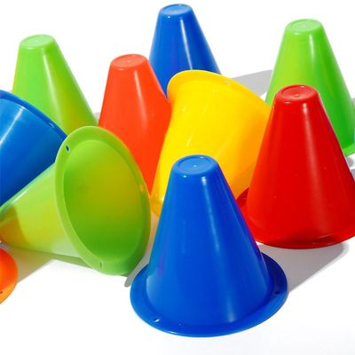 极速10pcs/lot Skating Marker Cones Roller Football Soccer Ma