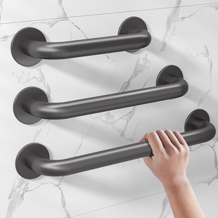 不锈钢化妆室扶手老人安全防滑把手免打孔厕所浴室防摔无障碍栏杆
