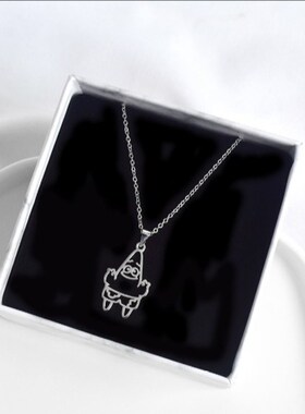 SpongeBob Necklace cartoon cute pendant Chaozhou men and wom