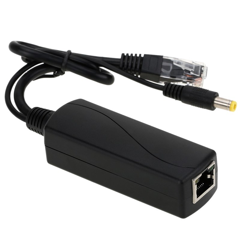 48V to 5V Active PoE Splitter Adapter 12W Injector Connecto