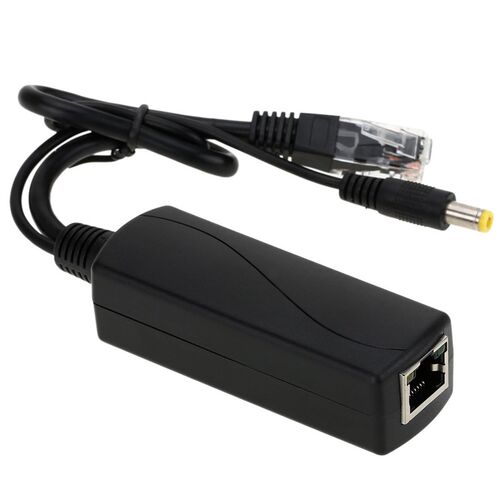 48V to 5V Active PoE Splitter Adapter 12W Injector Connecto