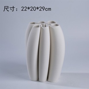景德镇3D打印z现代简约陶瓷花瓶装 促销 饰