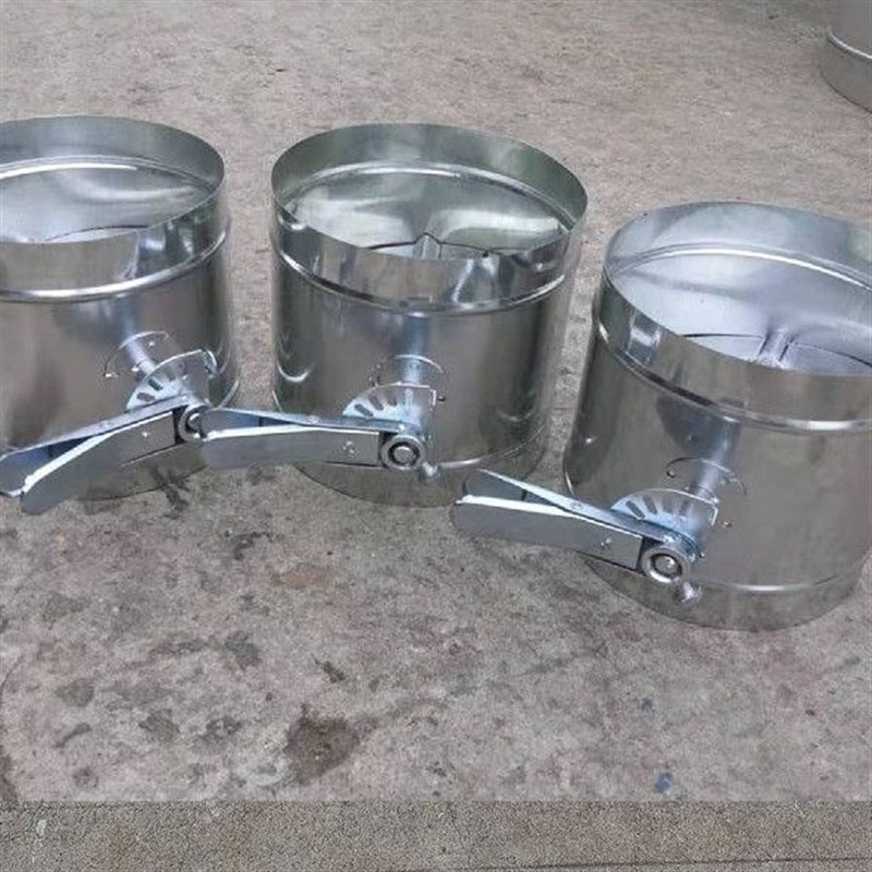 白铁加工风管调节阀烟道止回阀阀门风门蝶阀手动风量调节阀