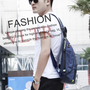 潮男士斜挎胸包两用小号迷你双肩背包轻健身运动女休闲大学生书包