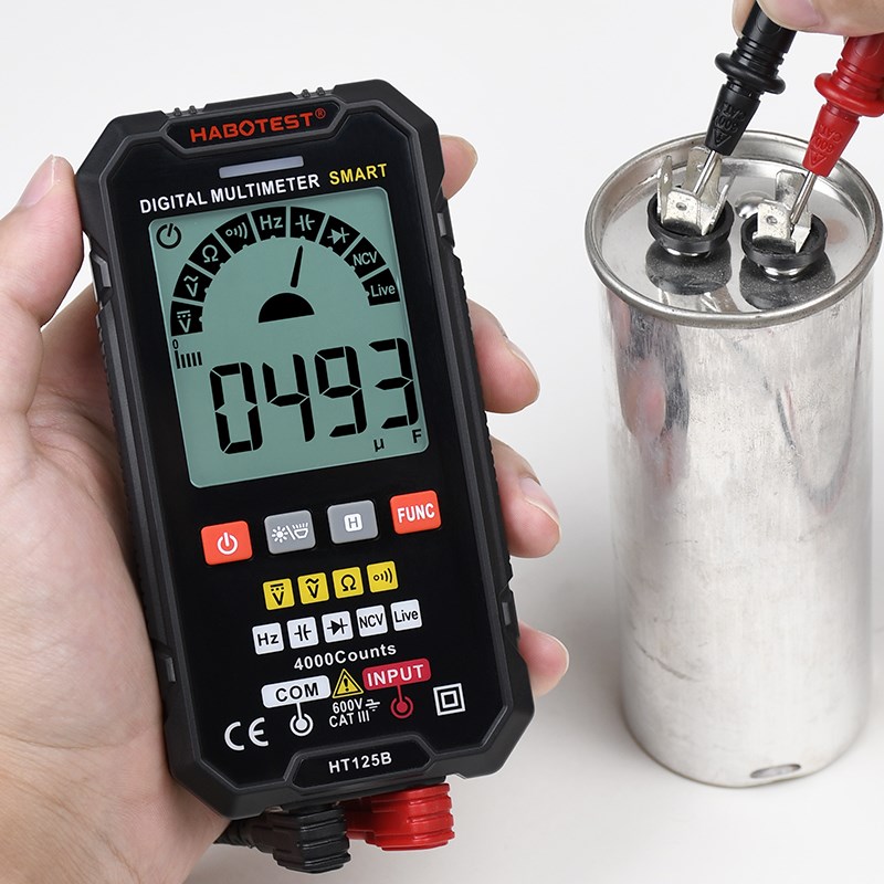 Professional Smart Multimeter Digital Auto Range True RMS NC