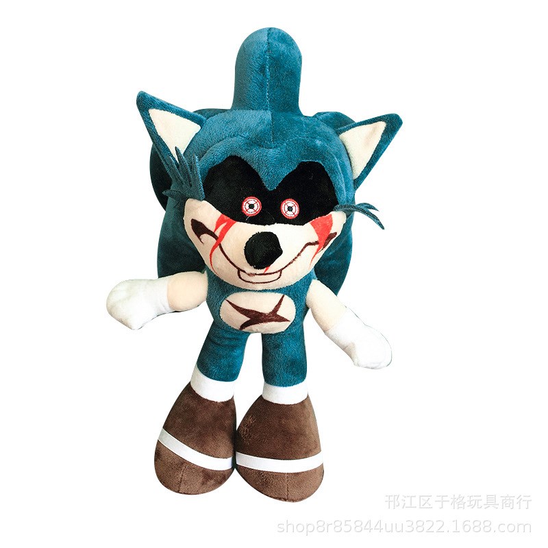 跨境新品Sonic exse游戏精神暗黑索尼克玩偶玩公仔儿童节礼物
