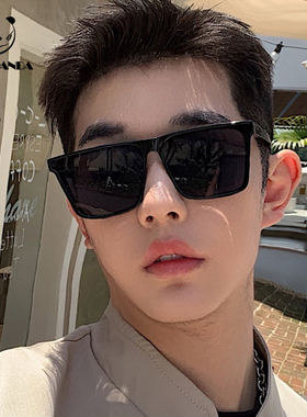 太阳眼镜男款痞帅2023新款开车专用mG偏光抗UV防晒方形太阳眼镜潮