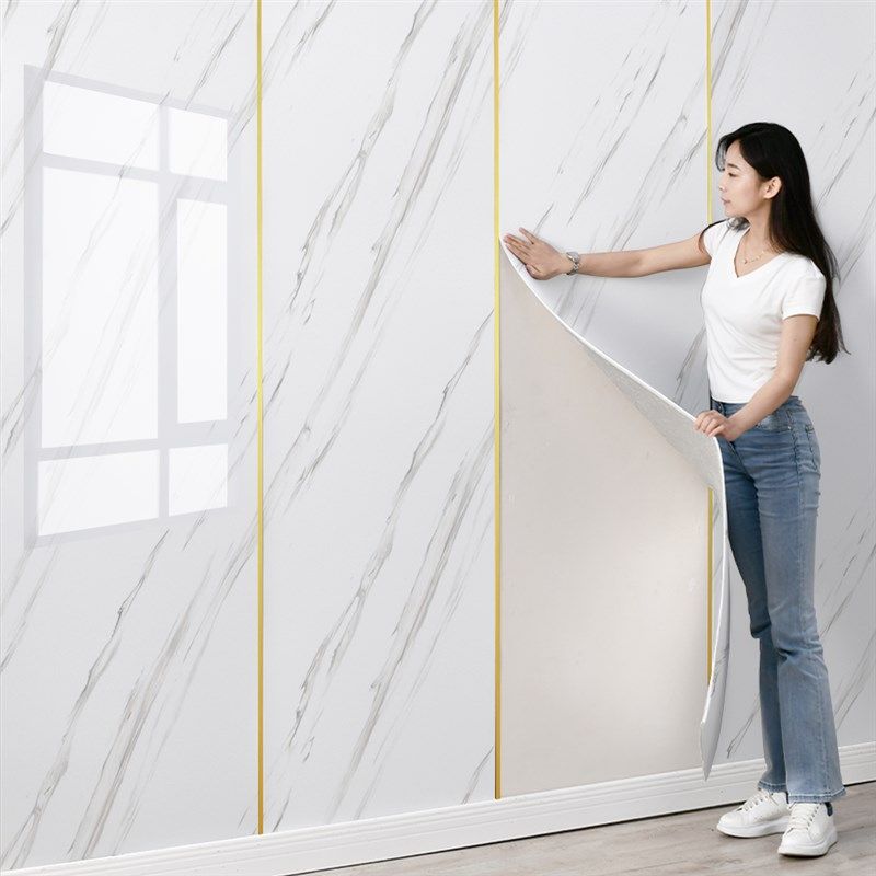 V铝C塑板自g粘仿瓷砖墙贴大理石纹贴纸电视背景墙壁纸墙面装饰板,家居饰品,瓷砖贴,淘宝优惠券,粉丝福利购,淘宝优惠卷