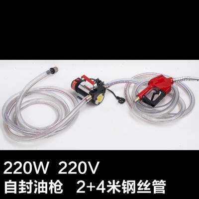 加油泵电动抽油泵12V24V22G油V柴0加油泵加油机套装油