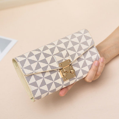 速发Luxury Women Wallets Leather Coin Card Bag Mobile Phone