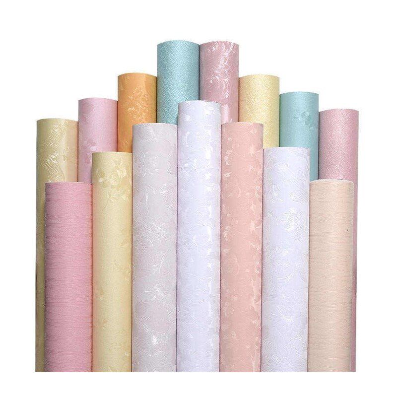 墙纸自贴2020新款壁纸客厅女生宿舍掉灰墙面自粘卧室男潮流防潮湿