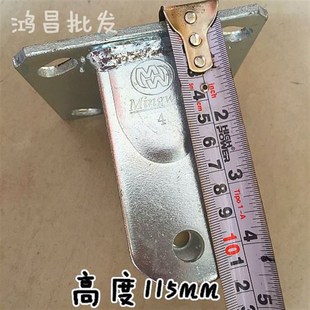 直批重型寸手推车转定向脚轮子拖车支架轮子轱辘配件支架4